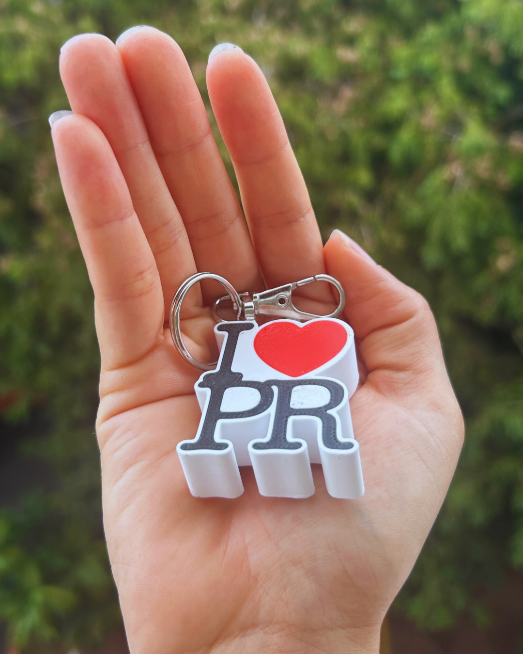 Llaveros I ❤️ PR